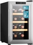 Cecotec Weinregal 8 Flaschen Bolero GrandSommelier 830 CoolWood, Thermoelektrisch,