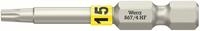 Wera - 05060507001 - Bit mit Haltefunktion, 867/4 TORX&reg; HF, TX 15 x 50 mm