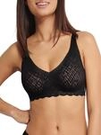 Sloggi Damen Sloggi Zero Feel Bliss Soft Bra, Black, M