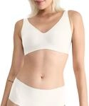 Sloggi Damen Zero Feel 2.0 Soft Bra, Silk White, XL