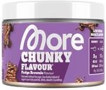 MORE Chunky Flavour, Fudge Brownie, 150 g, Geschmackspulver zum S&uuml;&szlig;en, ohne viel