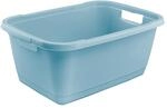 keeeper W&auml;schewanne, Stabiler Kunststoff, 52 l, Aenna, Nordic Blue
