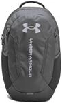 Under Armour Unisex UA Hustle Rucksack - Castlerock/Stahl - Einheitsgr&ouml;&szlig;e