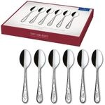 Villeroy & Boch &ndash; Toy's Delight Kaffeel&ouml;ffel Set 6 teilig Silber Platin,