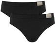 Sloggi Herren Unterhose Men GO Natural Brief, 2-Pack, XL, Schwarz