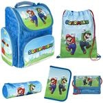 Undercover - Super Mario Schulranzen Set Clou - 1. Klasse Grundschule - mehrteiliges