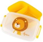 SIGIKID 25364 Brotzeitbox L&ouml;we Lunchbox mit Trennwand, BPA-frei, sicher, leicht,