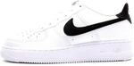 Nike Air Force 1 (GS), niedrige Turnschuhe f&uuml;r Kinder und Jugendliche, Wei&szlig;,