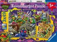 Ravensburger Kinderpuzzle 12004012 - Ninja Turtles - 3x49 Teile Ninja Turtles...