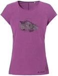VAUDE Women's Tekoa T-Shirt II, L&auml;ssiges Damen T-Shirt, Magenta, 40