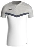 JAKO Iconic Poloshirt Herren & Damen Wei&szlig;/Soft Grey/Anthra Light 3XL -