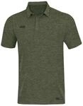 JAKO Herren Poloshirt Premium Basics, Khaki-Meliert, M