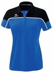 Erima Damen Change by Polo Shirt (1112311), New royal/schwarz/wei&szlig;, 40