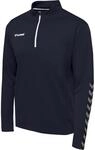hummel Herren Authentic Half Zip Sweatshirt, Marine, M