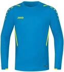 JAKO Kinder Sweatshirt Challenge, Jako-Blau/Neongelb, 116