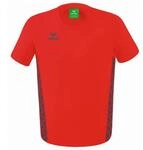 Erima Herren Essential Team Sport T-Shirt (2082209), rot/Slate Grey, XXL