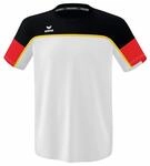 Erima Herren Change by Funktionelles T-Shirt (1082318), wei&szlig;/schwarz/rot, M