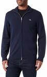 Gant Herren Casual Cotton Zip Cardigan BAUMWOLLSTRICKJACKE MIT REI&szlig;VERSCHLUSS,