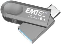 Emtec USB3.2 Typ-C Dual D280, 64 GB