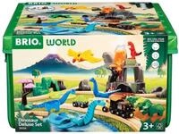 BRIO World - 36104 Dinosaurier Deluxe Set - 45-teiliges Zugset f&uuml;r Kinder ab 3