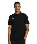 Puma Herren Teamgoal Casuals Polo, Puma Black-Puma White, XXL EU