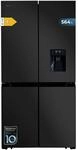 Cecotec Amerikanischer K&uuml;hlschrank, 4 T&uuml;ren, 564 l, Bolero, CoolMarket, 4D 564 Dark