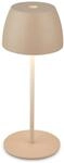 BRILONER - Mini LED Tischlampe kabellos IP44 mit Touch, stufenlos dimmbar, Akku...