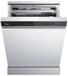 Midea SF 7.60NW14B Geschirrsp&uuml;ler 60cm Freistehend & Unterbauf&auml;hig, 14 Ma&szlig;gedecke,