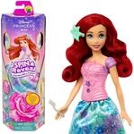 Mattel Disney Prinzessin Arielle Modepuppen-Set, Spin & Reveal mit 11