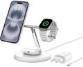 Belkin BoostCharge Pro Kabellose 3-in-1-Ladestation mit Qi2, 15W, MagSafe...