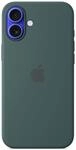 Apple iPhone 16 Plus Silikon Case mit MagSafe &ndash; Seegr&uuml;n ​​​​​​​