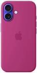 Apple iPhone 16 Silikon Case mit MagSafe &ndash; Fuchsia ​​​​​​​