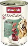 animonda GranCarno Adult Hunde Nassfutter mit Wild (6x400 g)