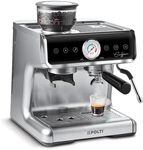 Polti Coffea G50S, Kaffeemaschine mit integriertem Mahlwerk, für Espresso und Polti Coffea G50S, Kaffeemaschine mit integriertem Mahlwerk, für Espresso und
