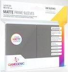 Gamegenic, Matte Prime Sleeves Dark Gray, Sleeve Color Code: Gray