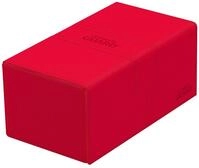 Ultimate Guard Twin Flip`n`Tray 200+ XenoSkin Monocolor Rot