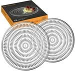 Nachtmann 2-teiliges Teller Set, &Oslash; 22 cm, Ethno, 105767, Platzteller aus