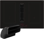 Siemens ED811HGA7, Smartes Induktionskochfeld mit Dunstabzug, 80 cm breit + 90&ordm;