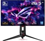 ASUS ROG Swift OLED PG27AQDP, 27 Zoll WQHD Gaming Monitor, 480 Hz, 0.03ms GtG,