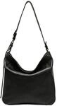 LIEBESKIND BERLIN Chudy Sheep Natural Hobo Bag M Black