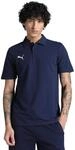 Puma Herren Teamgoal Casuals Poloshirt, Puma Navy-Puma White, XXL EU