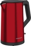 Grundig - WK 8340 Wasserkocher aus Edelstahl - 1,7 Liter Volumen - Verdecktes
