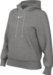 Nike NSW Phnx Po Damen Kapuzenpullover, Dk Grey Heather/Sail, S