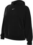 Nike DQ5858-010 W NSW PHNX FLC OOS PO Hoodie Sweatshirt Women's Schwarzes Segel M-T
