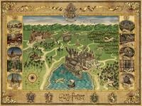 Ravensburger Puzzle 12000720 - Hogwarts Karte - 1500 Teile Harry Potter-Puzzle...