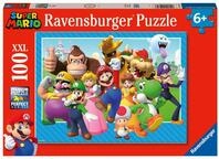 Ravensburger Kinderpuzzle 12001074 - Los geht's! - 100 Teile XXL Super Mario...