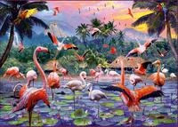 Ravensburger Puzzle 12000574 - Pinke Flamingos - 1000 Teile Puzzle f&uuml;r...
