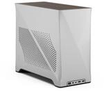 Fractal Design Era 2 Silver ITX PC-Geh&auml;use - Aluminium, Walnussholz, Bis 240mm