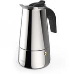 Xavax Espressokocher aus Edelstahl f&uuml;r 4 Tassen, Herdkanne, u.a. Induktion, 200ml