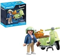 PLAYMOBIL Cars 71621 1969 Vespa 150 Sprint Veloce, Hellgr&uuml;n, originalgetreues...